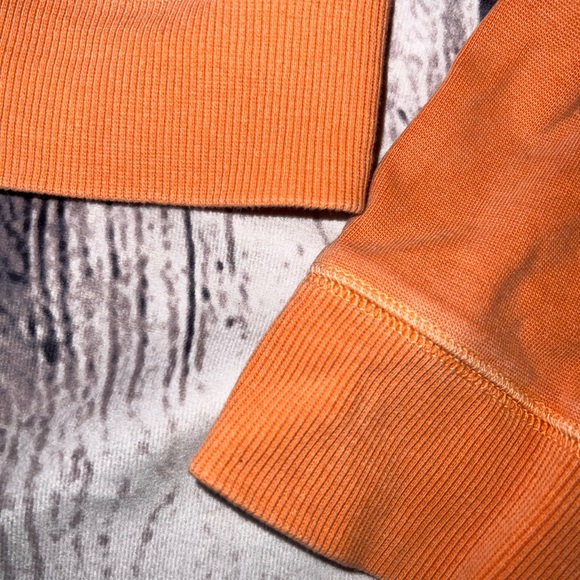 Orange Zip-Up Hoodie - Picture 4 of 5